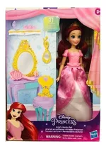 Boneca Princesa Disney C/ Penteadeira Real Da Ariel - Hasbro