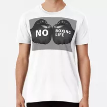 Remera No Boxing No Life Drawing Black - Cotizaciones Deport