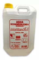 Agua Desmineralizada Destilada X 5 Litros