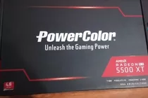 Placa De Vídeo Powercolor Radeon Navi Rx 5500 Xt