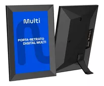 Porta-retrato Digital Multi Com Wifi 16gb - Df001 Cor Preto Liso