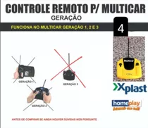 Multicar 640 Homeplay - Só O Controle Remoto 27mhz Original