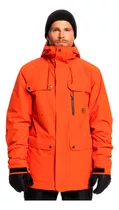 Campera Quiksilver Raft 10k Snowboard Ski Hombre 