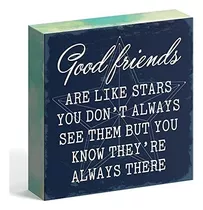 Barnyard Designs Good Friends Are Like Stars Box Wall A