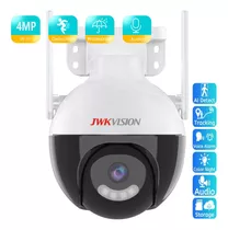 Camara Wifi Mini Ptz V380 Exterior 4 Mp 4 Led 2 Antenas Jwk