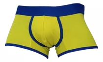 Boxer Corto Masculino Elastico Azul