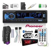 Reproductor Pioneer Bluetooth De Carro Mp3 Usb + Control