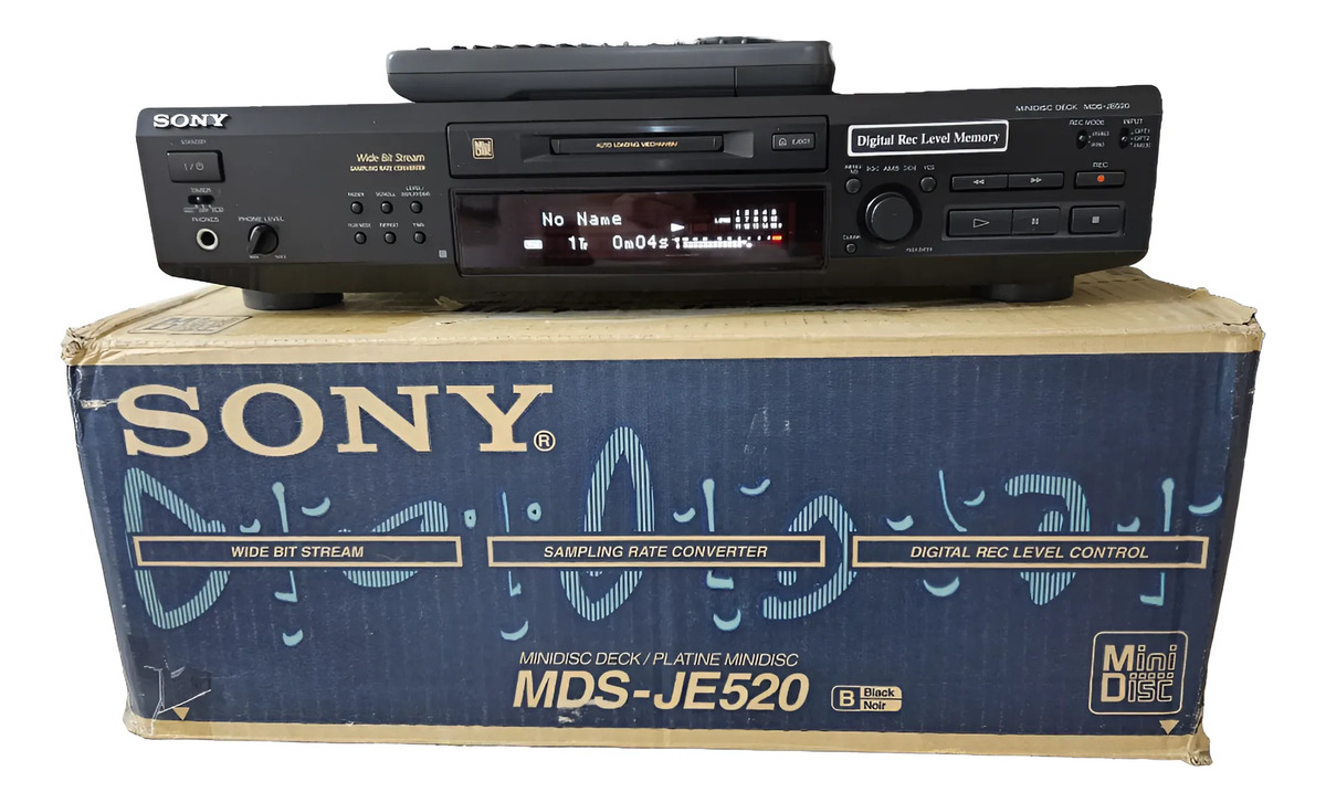 Sony Minidisc Deck Mds Jb920 | Mercado Livre