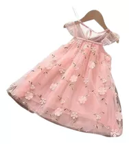 Vestido De Verano De Tul Para Bebé Niña, Fiesta De Cumpleaño