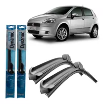 Juego Kit Escobillas Fiat Punto 2007 2008 2009 2010 2011