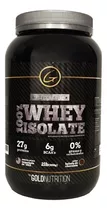 Suplemento En Polvo Gold Nutrition  Elite Series 100% Whey Isolate Proteína Sabor Helado De Chocolate En Pote De 908g