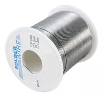 Rollo Estaño Nucleo Flux 2.0% 63/37 200grs 1mm [ Max ]