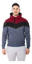 Campera Buzo Hombre Hoodies Capucha Slim Fit Kanguro A21