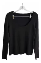 Akiabara Sweater Negro Talle 2 Impecable Estado Inmejorable