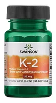 Swanson Natural Vitamina K2 (menaquinone-7 al 100% Con Tela