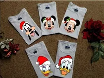 Camisetas Estampados  Mickey Mouse Navidad