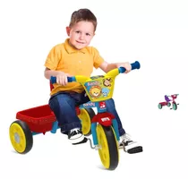 Triciclo Infantil Passeio Pedal Com Cesta Bandy Bandeirante