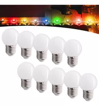 Kit 10 Lâmpada Bolinha Led 3w G45 E27 Bulbo Lustre espelho