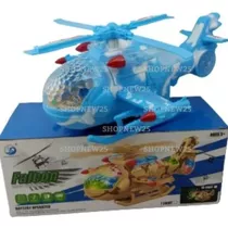 Helicóptero Brinquedo Aero Sons Sirene E Luzes  Infantil