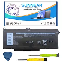 Batería De Repuesto Sunnear Rj40g 15,2v 63wh Para Dell Latit