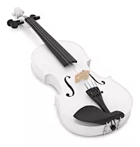 Violin Stradella 4/4 Mv141144wh Con Estuche Y Arco - Blanco