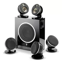 Focal 5.1 Dome Flax Black High Gloss Home Speaker System 