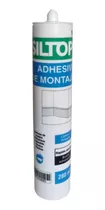 Adhesivo De Montaje Siltop 280ml Para Zócalos Pilastras 