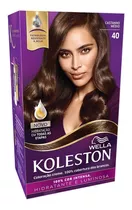 Tinta De Cabelo Tintura Coloração Koleston - Escolher Cor Cor 40 - Castanho Médio