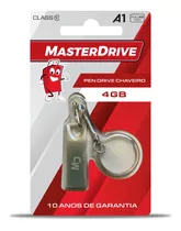 Pendrive 4gb Masterdrive Chaveiro Premium Original