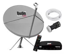 Antena Parabólica Ku Bedinsat 90cm Bs9900s Duplo Lnbf 5g