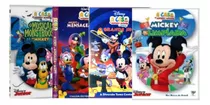 4 Dvds  Infantil Mickey Mouse E Sua Turma 