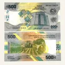 África Central - P700 - Cédula 500 Francs 2020 - Fe