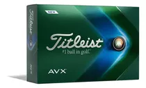 Bolas De Golf Titleist Avx, Blancas (una Docena)