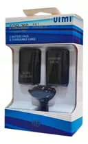 Kit Carga Y Juega Para Control Xbox 360 1 Cable Y 2 Baterias