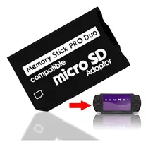 Adaptador Micro Sd Sdhc Tf A Memory Stick Ms Pro Duo Psp 