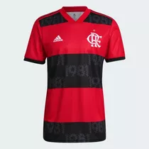 Camisa Flamengo adidas Jogo I Rubro-negra 2021 2022 Gg0997