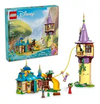 Lego Disney Torre Da Rapunzel E O Patinho Fofo - 43241