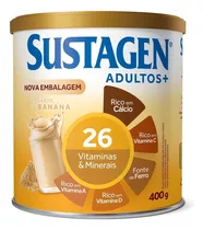 Complemento Alimentar Adultos+ Sabor Banana 400g Sustagen