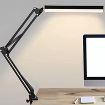 Lâmpada De Mesa Led Com Braço Oscilante 3 Cores 9 Brilho [s]