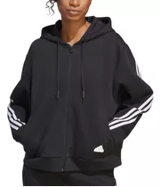 Campera adidas Moda Future Icon 3 Mujer Ng Bl Tienda Oficial