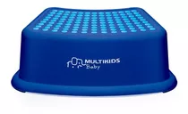 Degrau Infantil Com Antiderrapantes Step Up Azul Multikids Baby - Bb1007
