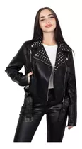 Campera Importada De Cuero Ecológico/ Chaqueta/  Mujer / Yd