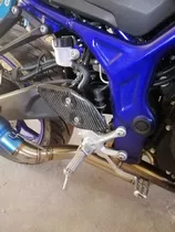 Taloneras Yamaha  Mt-03 De Fibra De Carbono Real