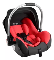 Asiento Portabebe Mecedora Tipo Moises Ergonomico Para Auto Color Rojo