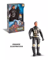 Boneco Articulado Star Hero Policial Bee Toys Brinquedos
