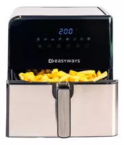 Freidora De Aire Air Fryer Xl 6,2l Easyways Color Negro