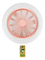 Ventilador Lampara Foco Led 36w 3 Tonos De Luz 3 Velocidad