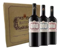 Vino Rutini Coleccion X 3 Para Regalar - Estuche S Rutini Wines Rutini Coleccion Para Regalo, Regaleria - Tinto - Blend - 2021 - Botella - Unidad - 1 - 750 Ml
