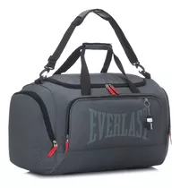 Bolso Everlast Deportivo Urbano Grande Viaje Gimnasio 16332 Gris