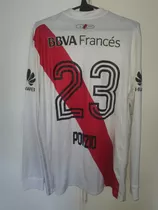 Camiseta River Plate 2017 Manga Larga #23 Ponzio Talle Xl